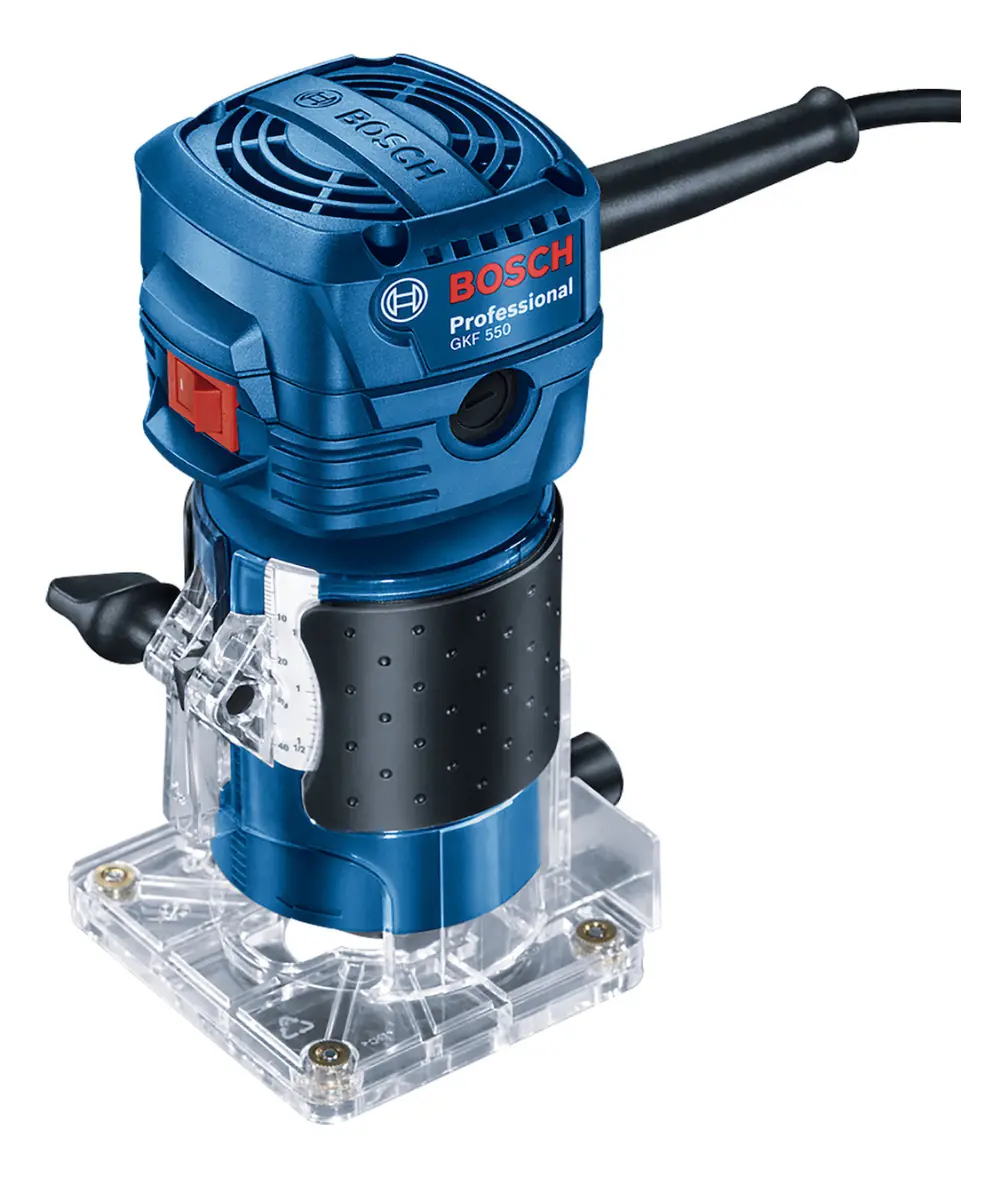 Fresadora de Mano - BOSH - GKF 550 Profesional