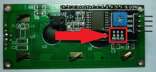 ADAPTADOR IIC/I2C SERIE LCD1602
