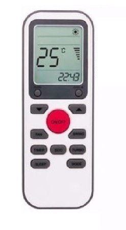 Control remoto aire acondicionado